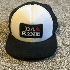 Black and white dakine hat
